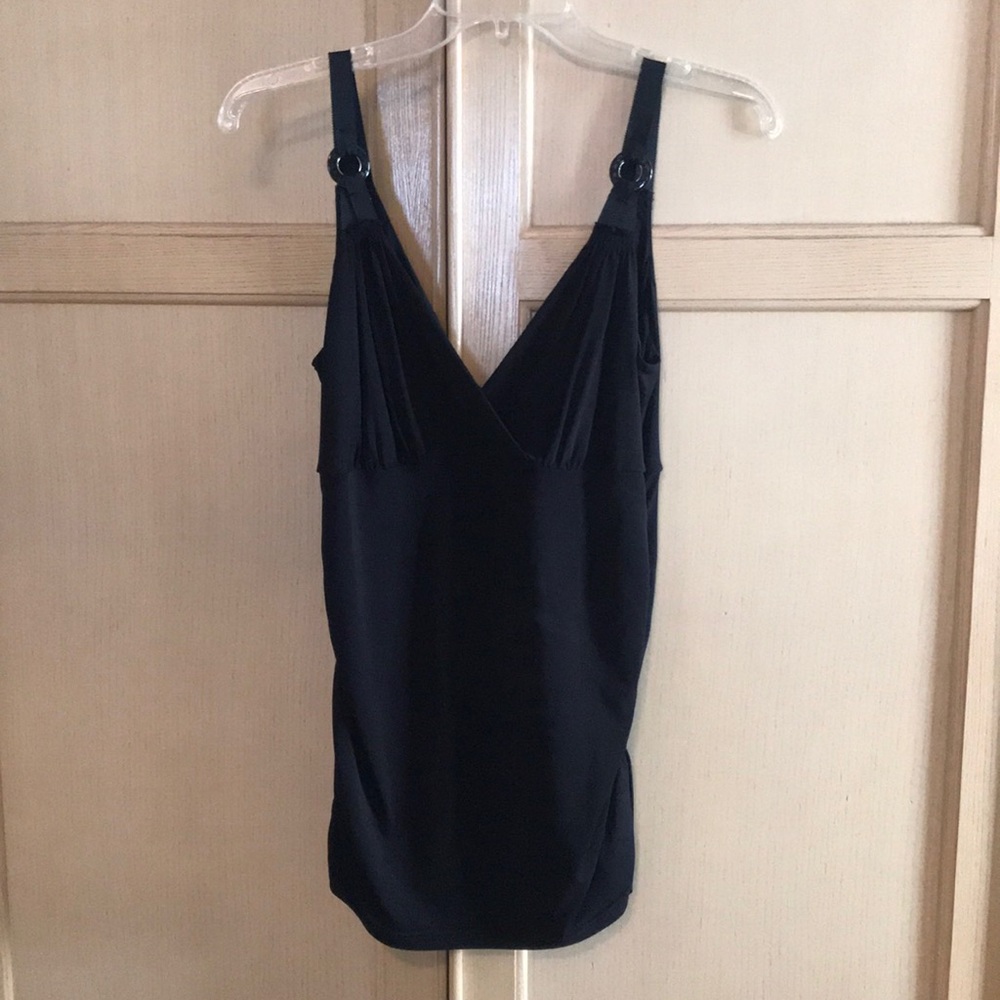 Black Elie Tahari top